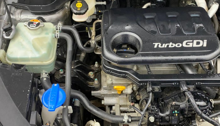 2020 KIA SONET HTX 1.0 IMT, Petrol, Manual, 17,370 km, Engine View - Right