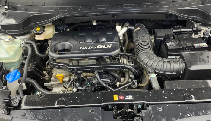 2020 KIA SONET HTX 1.0 IMT, Petrol, Manual, 17,370 km, Engine View