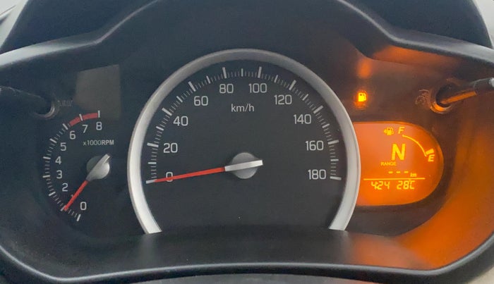 2015 Maruti Celerio VXI AMT, Petrol, Automatic, 40,079 km, Odometer Image