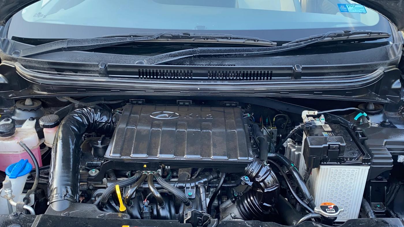 2024 Hyundai AURA SX 1.2 CNG, CNG, Manual, 16,272 km, Engine View