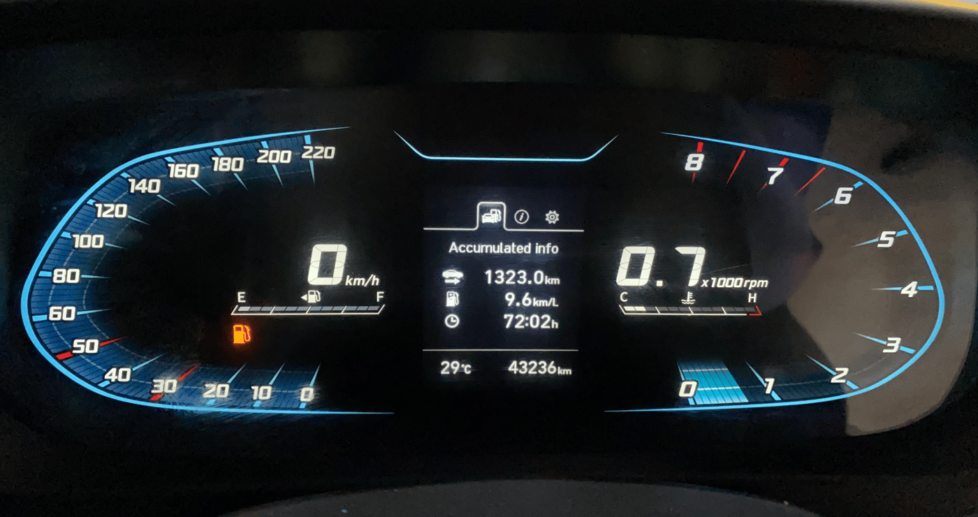 2023 Hyundai NEW I20 ASTA 1.2 MT, Petrol, Manual, 43,243 km, Odometer Image