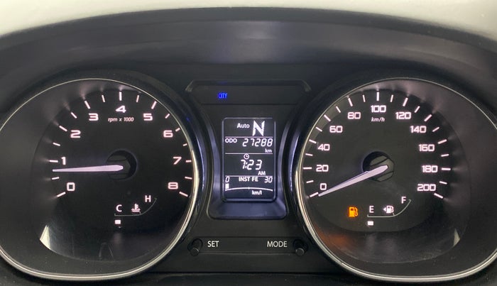 2018 Tata TIGOR Revotron XZA 1.2, Petrol, Automatic, 27,337 km, Odometer Image