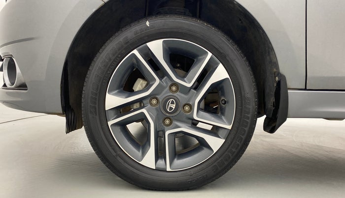 2018 Tata TIGOR Revotron XZA 1.2, Petrol, Automatic, 27,337 km, Left Front Wheel