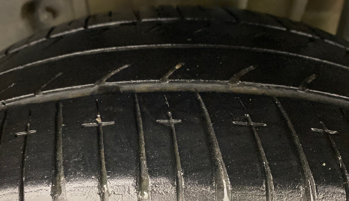 2018 Tata TIGOR Revotron XZA 1.2, Petrol, Automatic, 27,337 km, Left Rear Tyre Tread