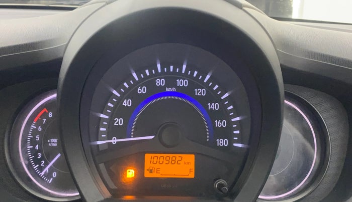 2014 Honda Brio S MT, Petrol, Manual, 1,00,976 km, Odometer Image