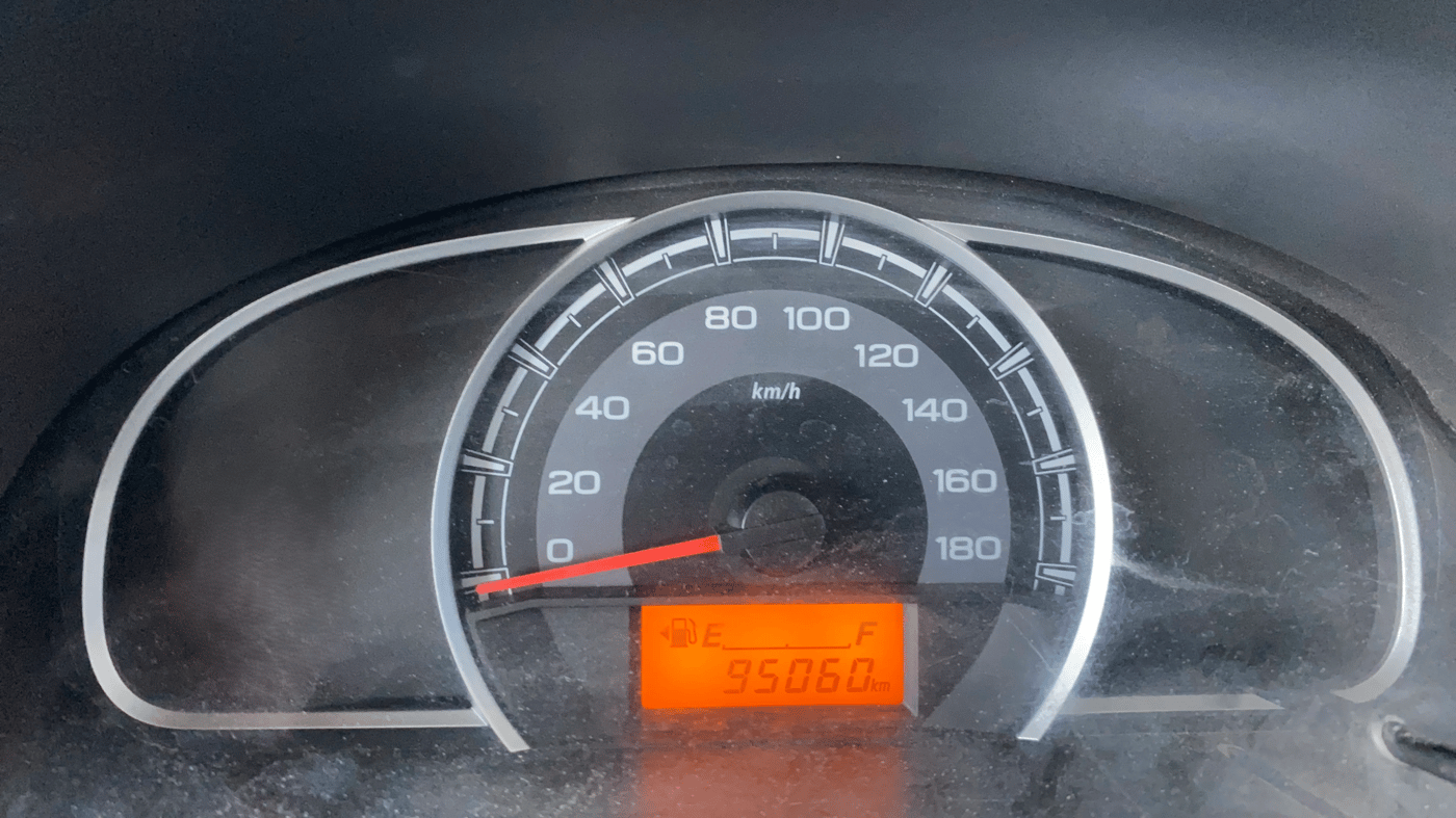2018 Maruti Alto 800 LXI, Petrol, Manual, 95,214 km, Odometer Image