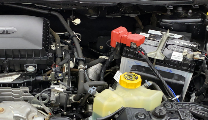 2024 Tata NEXON Fearless Plus S 1.2 Revotron 7DCA Dark Edition, Petrol, Automatic, 37,581 km, Engine View - Left