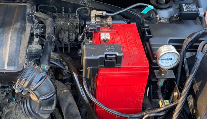 2021 Hyundai AURA S 1.2 CNG, CNG, Manual, 1,09,361 km, Engine View - Left