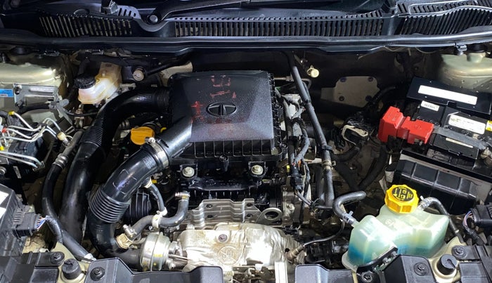 2022 Tata NEXON XZA PLUS (PREMIUM) KAZIRANGA PETROL, Petrol, Automatic, 7,002 km, Engine View