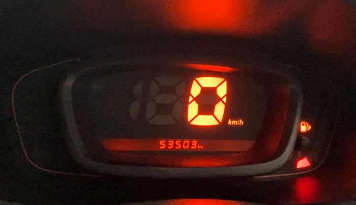 2017 Renault Kwid CLIMBER 1.0, Petrol, Manual, 53,503 km, Odometer Image