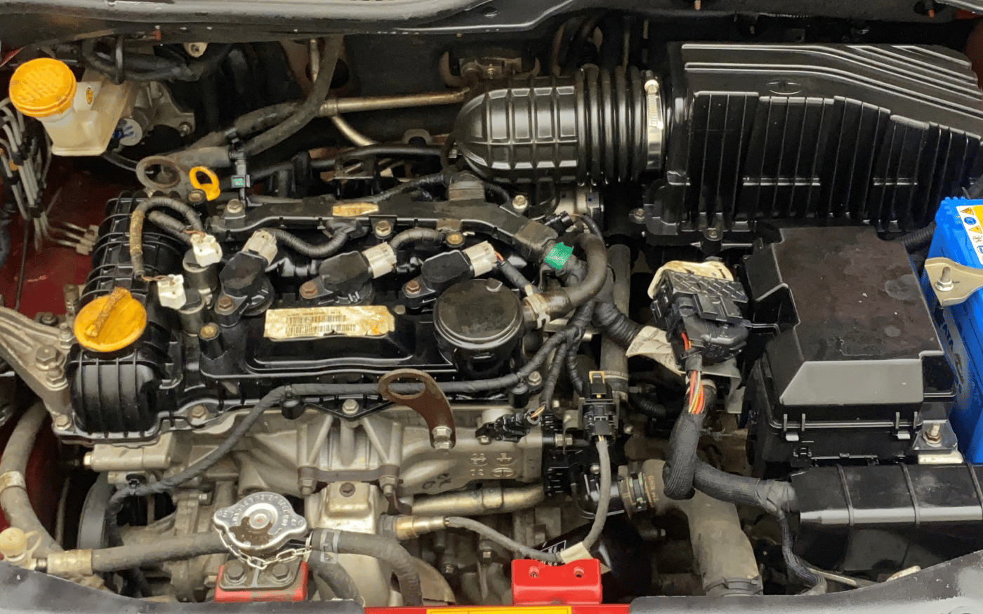 2021 Tata ALTROZ XE PETROL, Petrol, Manual, 75,001 km, Engine View