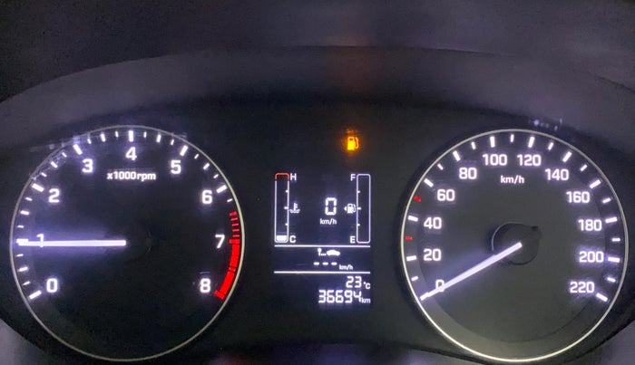 2015 Hyundai Elite i20 SPORTZ 1.2 (O), Petrol, Manual, 36,687 km, Odometer Image