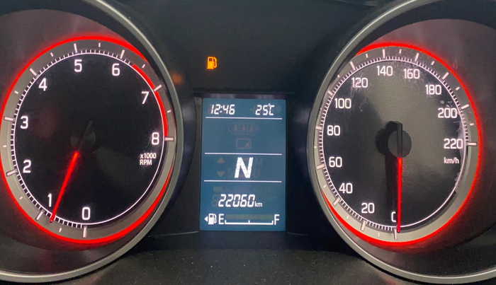 2021 Maruti Swift ZXI AMT, Petrol, Automatic, 22,023 km, Odometer Image