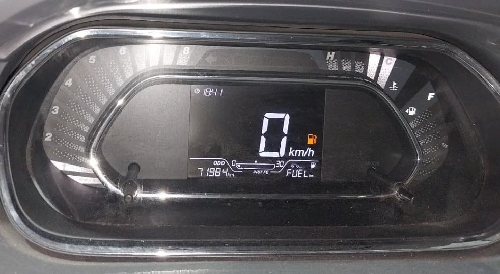 2021 Tata TIGOR XZA PLUS PETROL, Petrol, Automatic, 71,984 km, Odometer Image