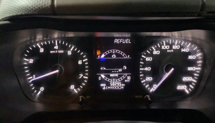 2021 Tata ALTROZ XE PETROL, Petrol, Manual, 58,242 km, Odometer Image