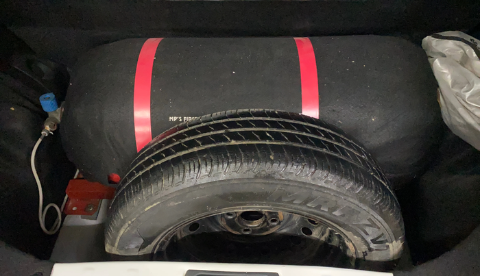 2021 Maruti S PRESSO VXI+, CNG, Manual, 66,800 km, Boot Inside