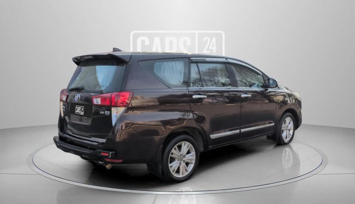2017 Toyota Innova Crysta 2.8 ZX AT 7 STR, Diesel, Automatic, 1,36,723 km, Right Back Diagonal
