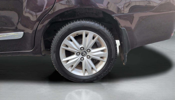 2017 Toyota Innova Crysta 2.8 ZX AT 7 STR, Diesel, Automatic, 1,36,723 km, Left Rear Wheel