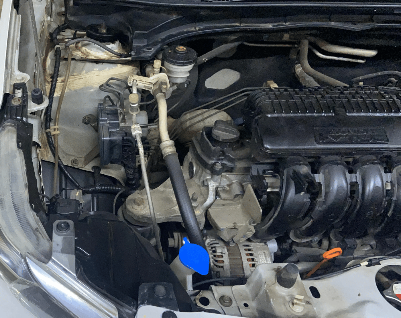 2019 Honda Amaze 1.2L I-VTEC V CVT, Petrol, Automatic, 76,692 km, Engine View - Right