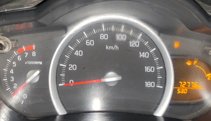 2021 Maruti Celerio ZXI (O), Petrol, Manual, 72,775 km, Odometer Image