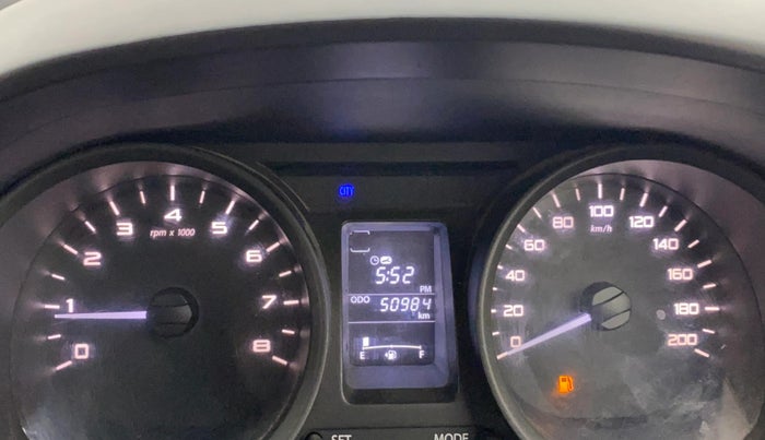 2018 Tata Tiago XT PETROL, Petrol, Manual, 50,971 km, Odometer Image