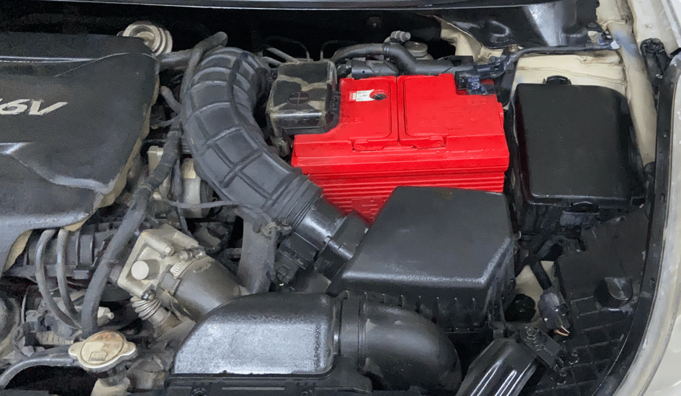 2012 Hyundai New Elantra 1.6 SX AT DIESEL, Diesel, Automatic, 87,134 km, Engine View - Left
