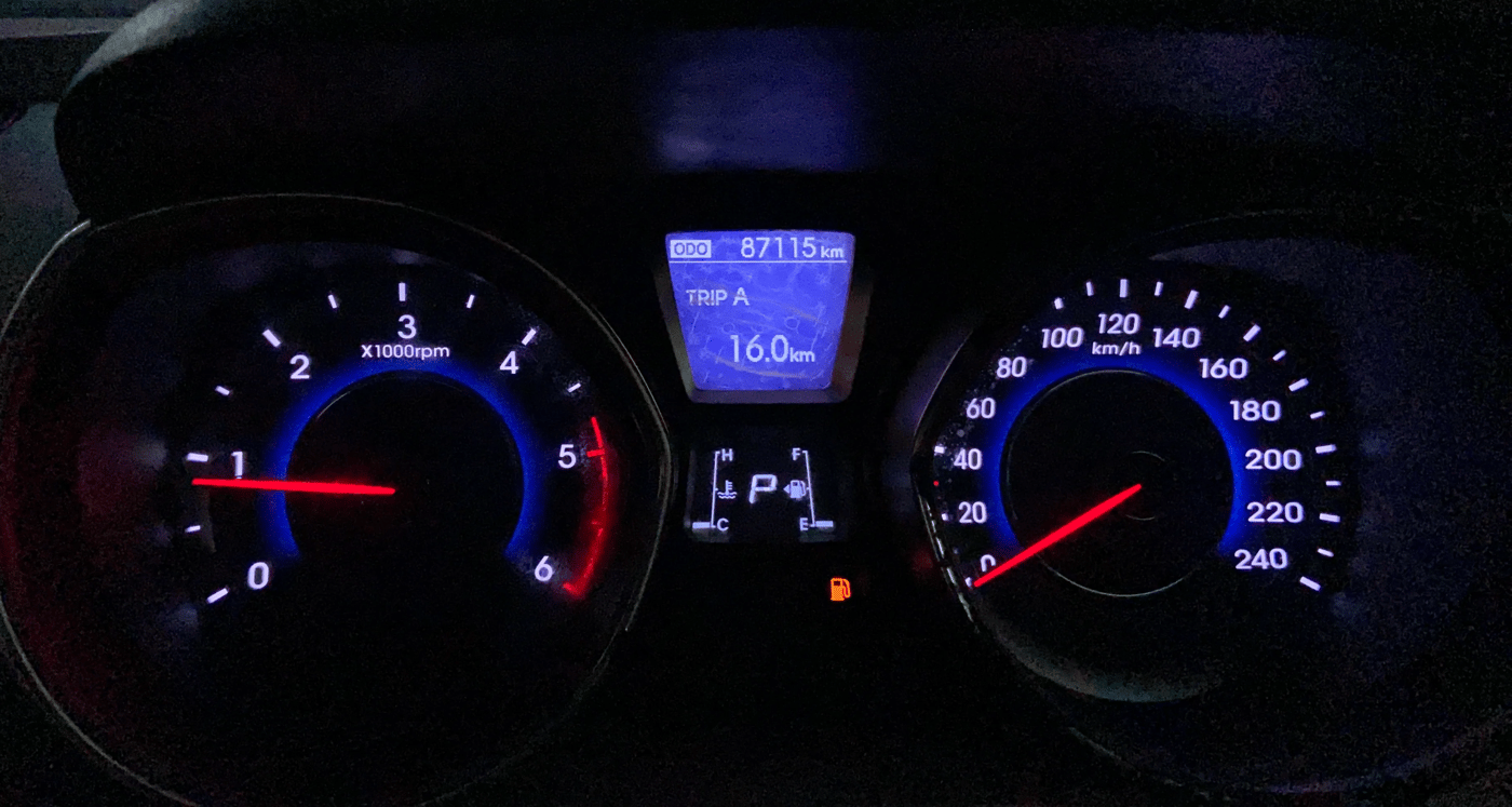 2012 Hyundai New Elantra 1.6 SX AT DIESEL, Diesel, Automatic, 87,134 km, Odometer Image