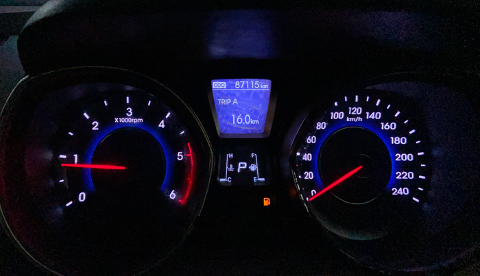 2012 Hyundai New Elantra 1.6 SX AT DIESEL, Diesel, Automatic, 87,099 km, Odometer Image