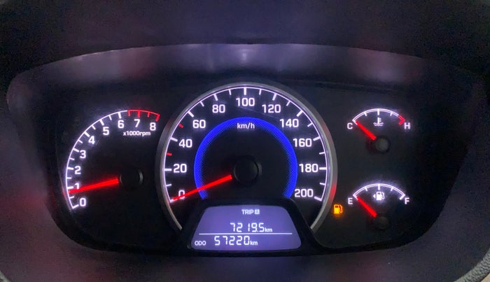 2017 Hyundai Grand i10 SPORTZ 1.2 KAPPA VTVT, Petrol, Manual, 57,211 km, Odometer Image