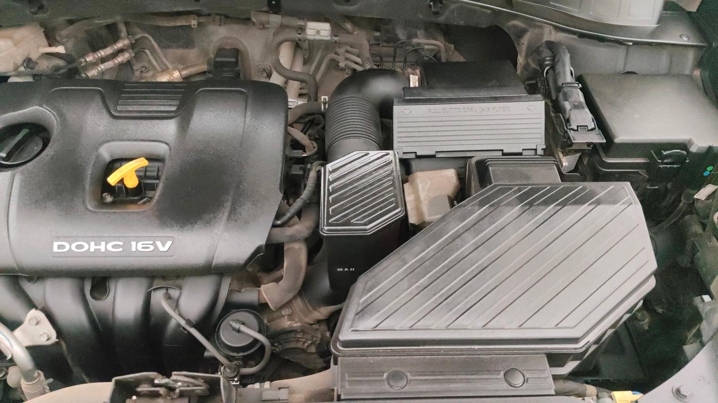 2018 Hyundai Tucson GLS 2WD AT PETROL, Petrol, Automatic, 74,198 km, Engine View - Left