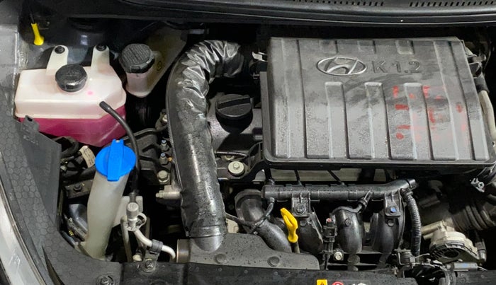 2023 Hyundai GRAND I10 NIOS SPORTZ AMT 1.2 KAPPA VTVT, Petrol, Automatic, 15,028 km, Engine View - Right