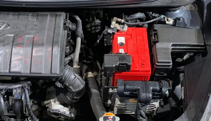 2023 Hyundai GRAND I10 NIOS SPORTZ AMT 1.2 KAPPA VTVT, Petrol, Automatic, 15,028 km, Engine View - Left