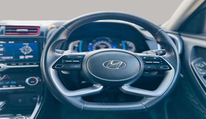 2022 Hyundai Creta SX (O) IVT KNIGHT 1.5 PETROL, Petrol, Automatic, 57,862 km, Steering Wheel Close Up