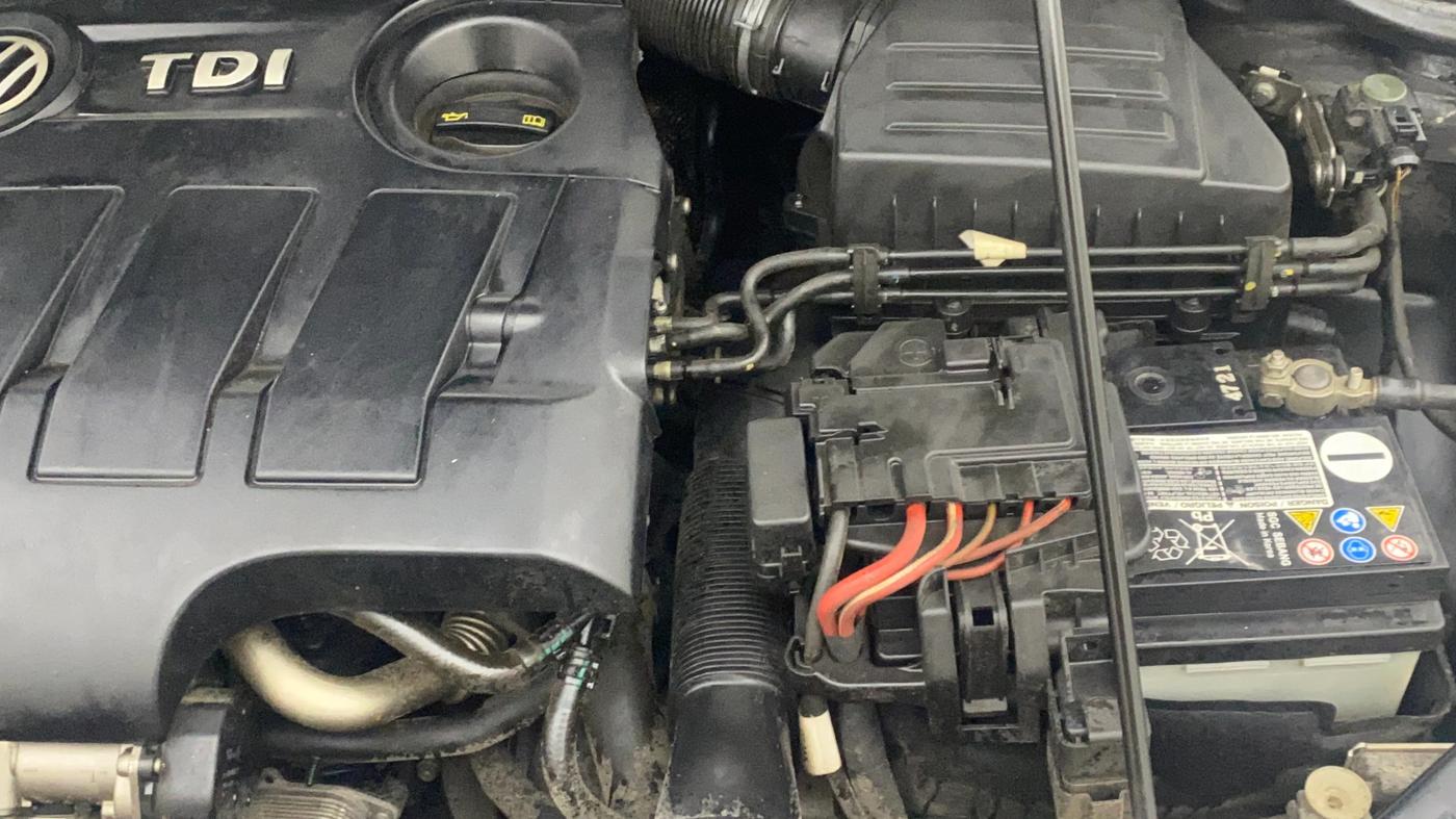 2018 Volkswagen Vento HIGHLINE PLUS 1.5 AT 16 ALLOY, Diesel, Automatic, 57,330 km, Engine View - Left