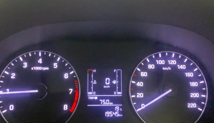 2017 Hyundai Creta SX PLUS 1.6 PETROL, Petrol, Manual, 19,536 km, Odometer Image