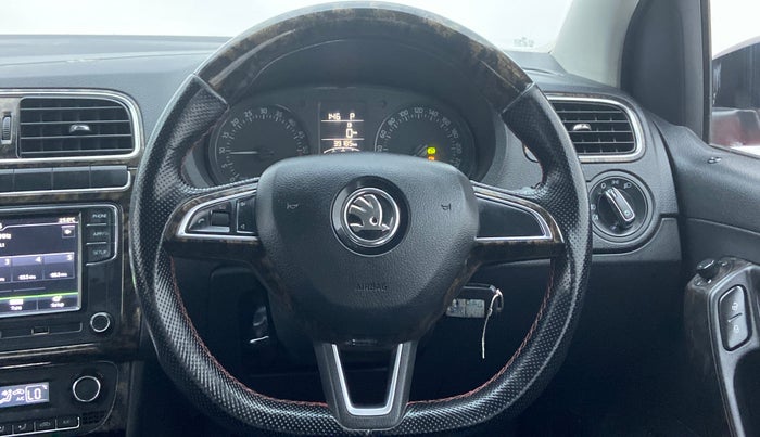 2018 Skoda Rapid Style 1.5 TDI AT, Diesel, Automatic, 39,264 km, Steering Wheel Close Up