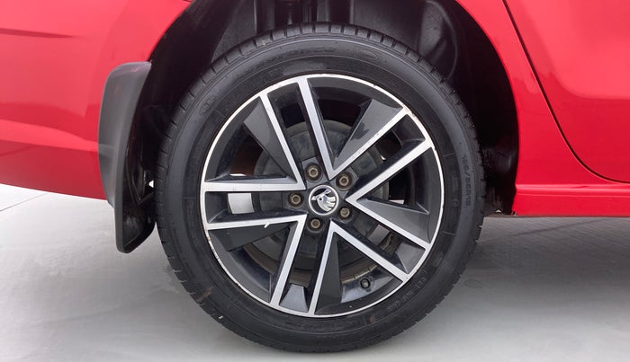 2018 Skoda Rapid Style 1.5 TDI AT, Diesel, Automatic, 39,264 km, Right Rear Wheel