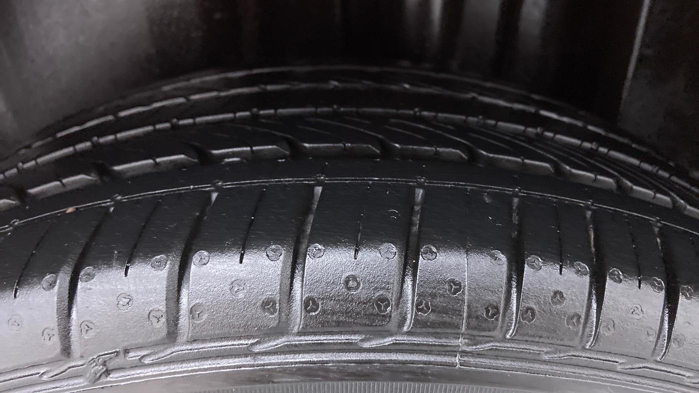 2018 Skoda Rapid Style 1.5 TDI AT, Diesel, Automatic, 39,264 km, Left Rear Tyre Tread