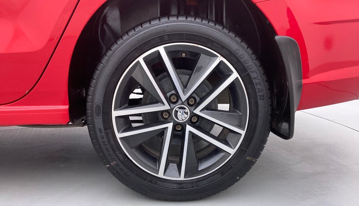 2018 Skoda Rapid Style 1.5 TDI AT, Diesel, Automatic, 39,264 km, Left Rear Wheel