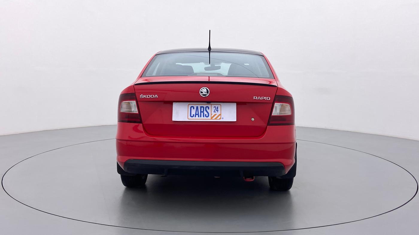 2018 Skoda Rapid Style 1.5 TDI AT, Diesel, Automatic, 39,264 km, Back/Rear