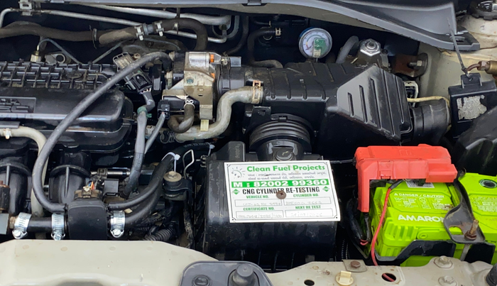 2016 Honda Brio S MT, CNG, Manual, 1,05,546 km, Engine View - Left