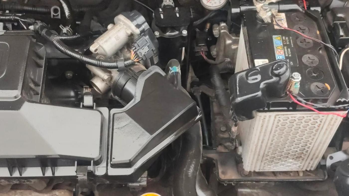 2022 Hyundai NEW SANTRO SPORTZ EXECUTIVE MT CNG, CNG, Manual, 28,407 km, Engine View - Left