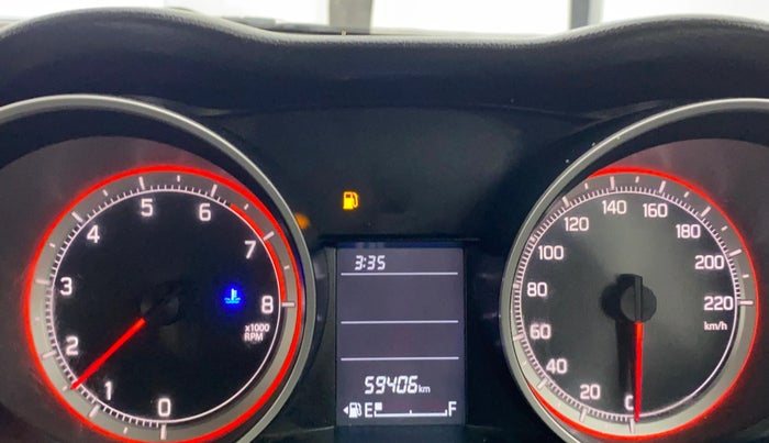 2022 Maruti Swift VXI, Petrol, Manual, 59,406 km, Odometer Image