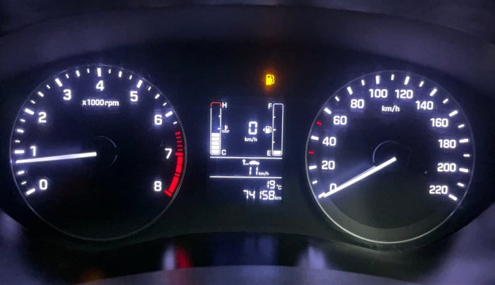 2017 Hyundai Elite i20 ASTA 1.2, Petrol, Manual, 74,148 km, Odometer Image