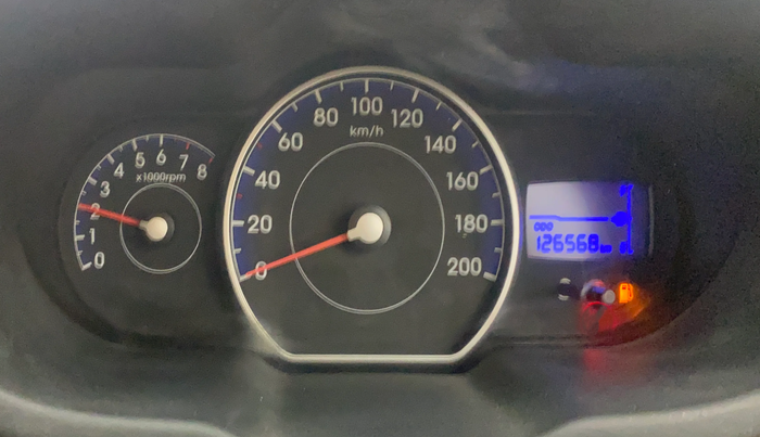 2012 Hyundai i10 SPORTZ 1.2, Petrol, Manual, 1,26,549 km, Odometer Image