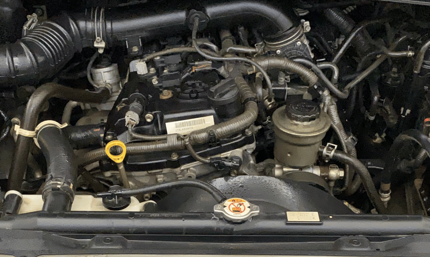 2021 Toyota Innova Crysta 2.7 ZX AT 7 STR, Petrol, Automatic, 62,142 km, Engine View
