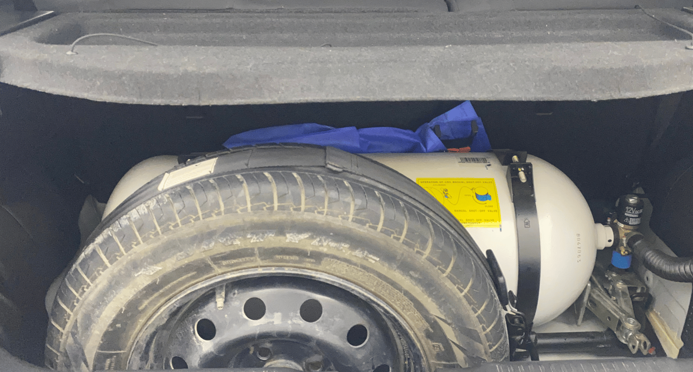 2023 Maruti Swift VXI CNG, CNG, Manual, 14,177 km, Boot Inside