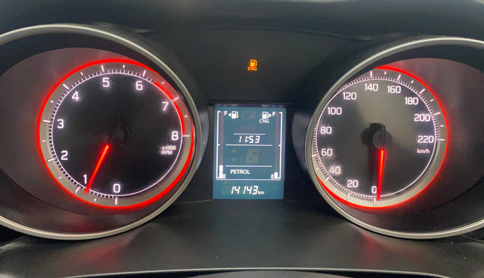 2023 Maruti Swift VXI CNG, CNG, Manual, 14,177 km, Odometer Image