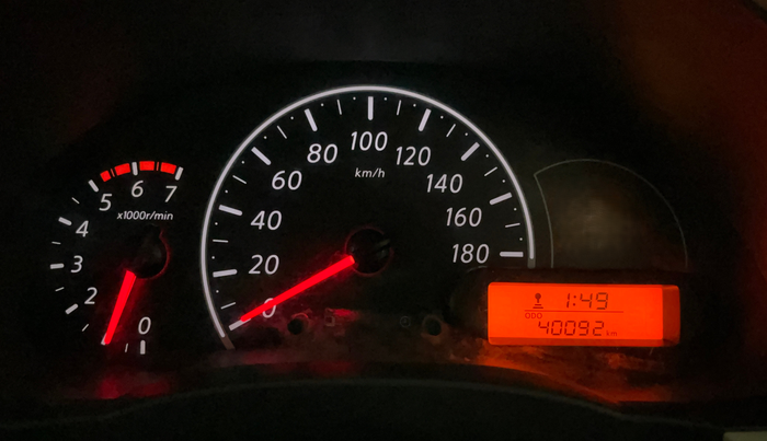 2015 Nissan Micra Active XV, CNG, Manual, 40,083 km, Odometer Image