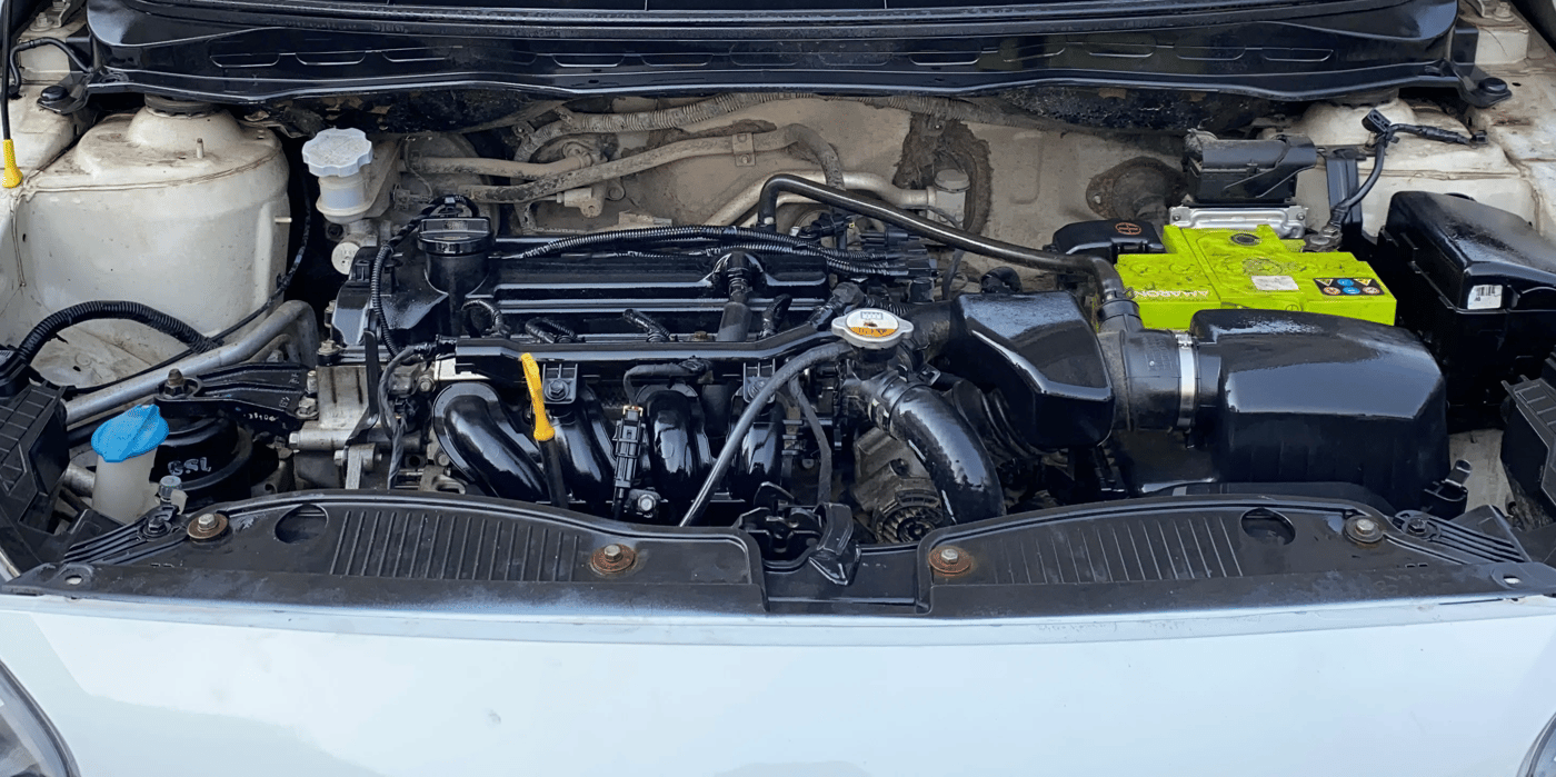 2013 Hyundai i20 SPORTZ 1.2, Petrol, Manual, 35,215 km, Engine View